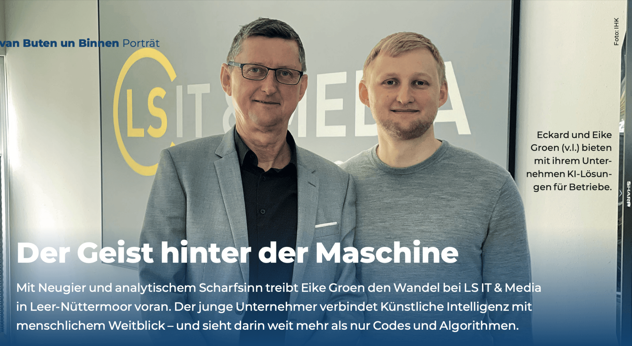 Eckhard und Eike Groen - Artikel über künstliche Intelligenz