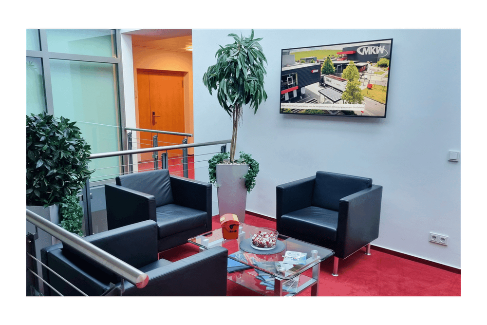 Digital Signage in Mitarbeiterbereichen
